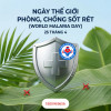 HƯỞNG ỨNG NGÀY THẾ GIỚI PHÒNG, CHỐNG SỐT RÉT (25/4)