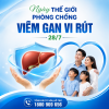 HƯỞNG ỨNG NGÀY THẾ GIỚI PHÒNG CHỐNG VIÊM GAN VIRUS (28/7)
