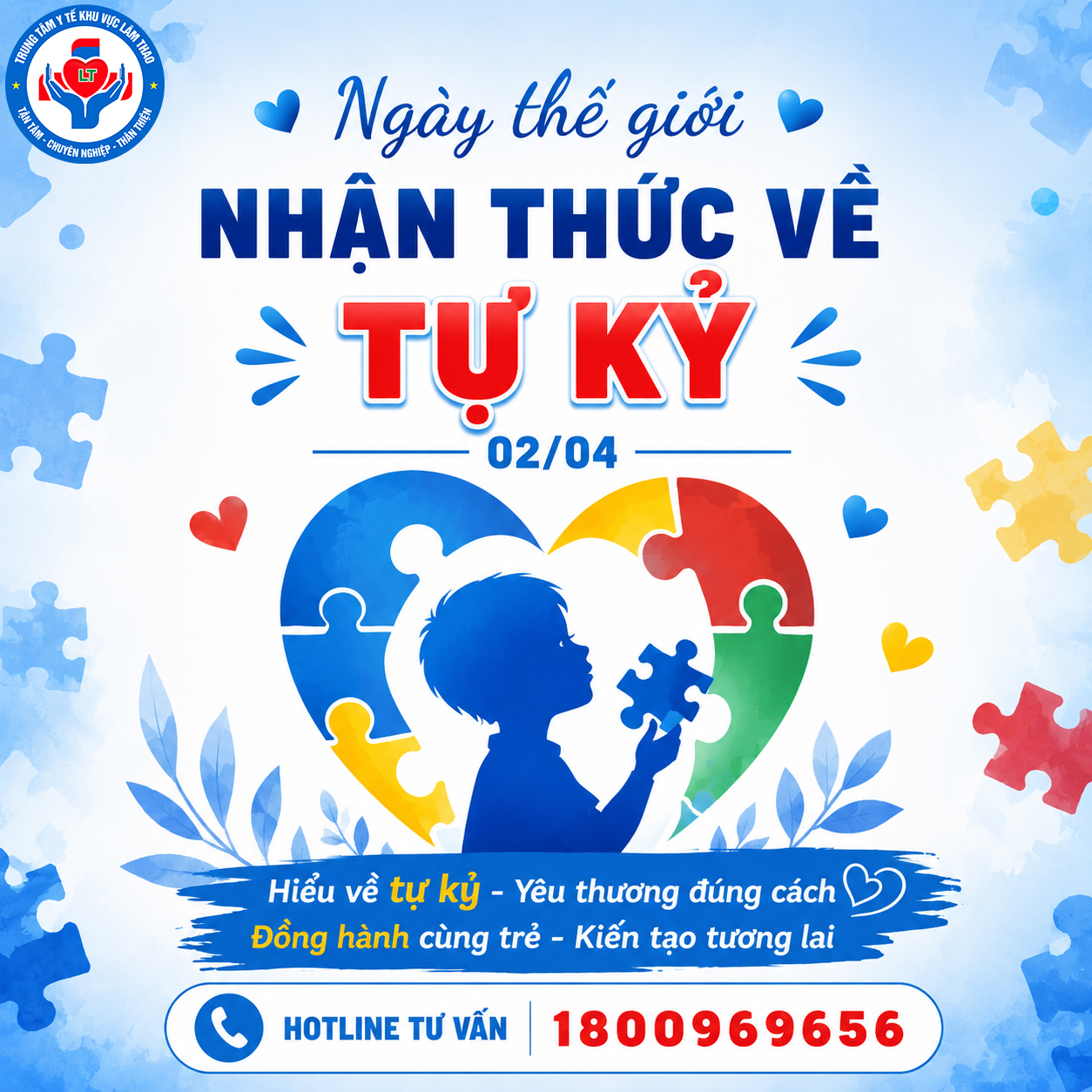 NGÀY THẾ GIỚI NHẬN THỨC VỀ TỰ KỶ – 02/04